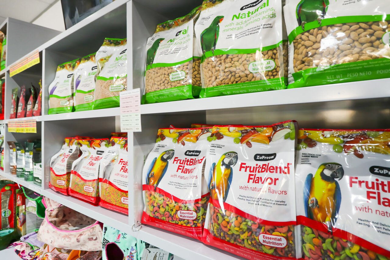 Range of Bird Food