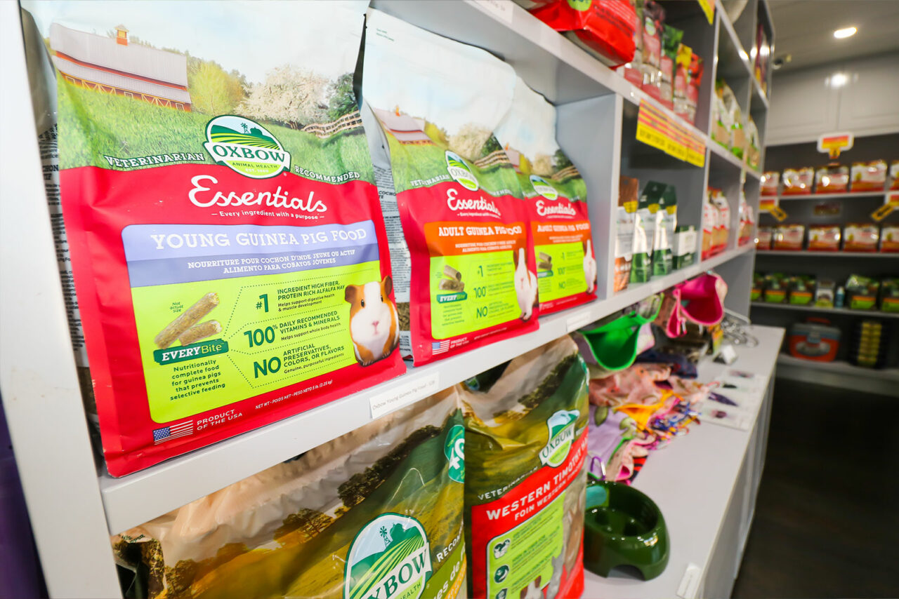 Range of Exotic Animal Pet Food